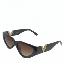 ÓCULOS DE SOL FEMININO TRIANGULAR PRETO VIZZANO - Otica Visali