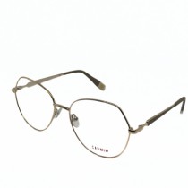 ÓCULOS DE GRAU FEMININO HEXAGONAL DOURADO CARMIM - Otica Visali