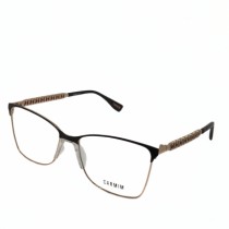 ÓCULOS DE GRAU FEMININO QUADRADO DOURADO CARMIM - Otica Visali