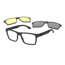 ÓCULOS DE GRAU MASCULINO RETANGULAR PRETO MORMAII CLIP-ON - Otica Visali