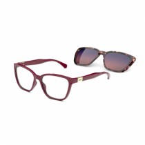 ÓCULOS DE GRAU FEMININO GATINHO VINHO COLCCI CLIP-ON - Otica Visali